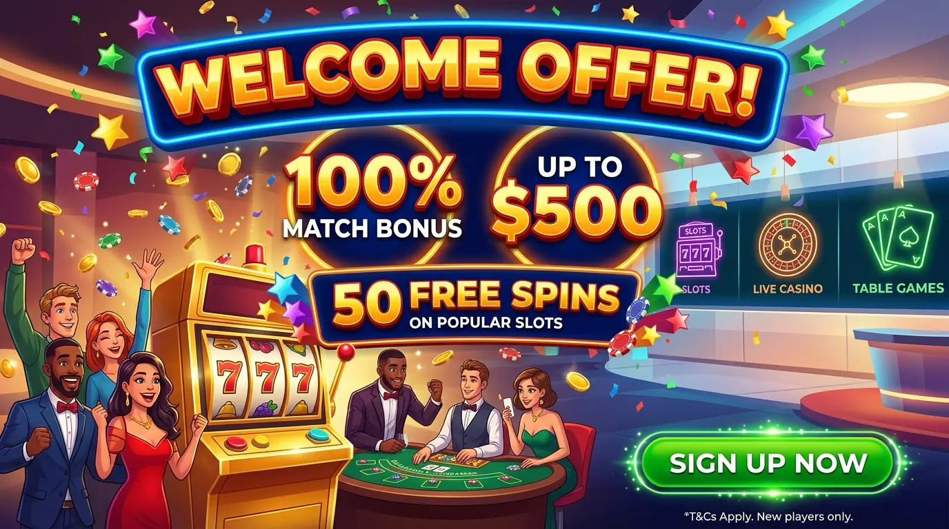 Happy Ace welcome offer