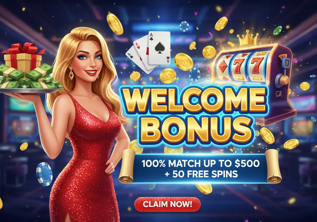 Happy Ace casino welcome bonus